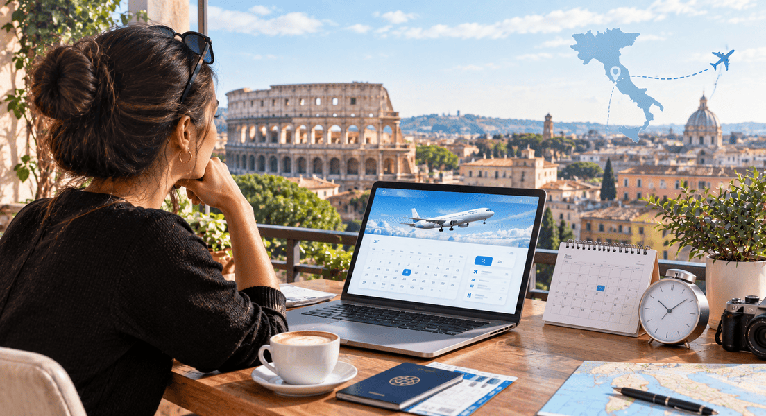 Prenota un volo economico dall'Italia: scopri l'orario migliore e altri consigli